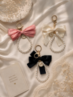 Pearl Bow Phone Strap Collection - Image 