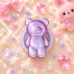 Phone Grip - Crystal Bear Collection - Image 