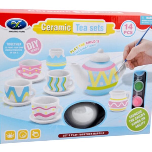 Kids Tea Set Painting Kit