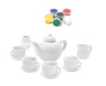 Kids Tea Set Painting Kit - Image 