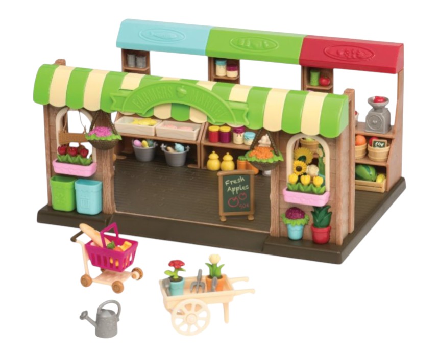 Farmers Market1 Kids Farmers Market Play Set - Image 1