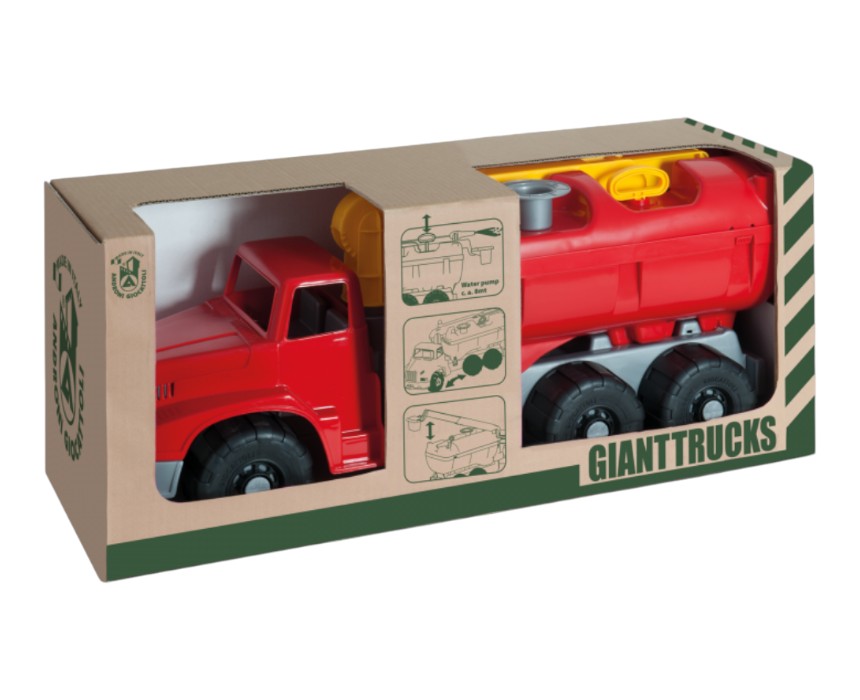 Giant Fire Truck (75cm) with water pump1 Kids Giant Fire Truck Toy - Image 1