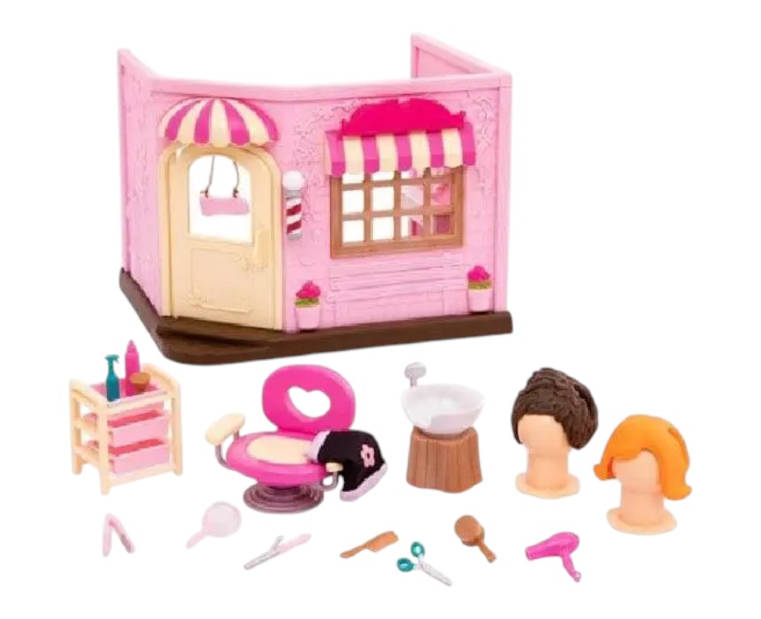 Hair Salon Small Playset1 Kids Hair Salon Play Set - Image 1