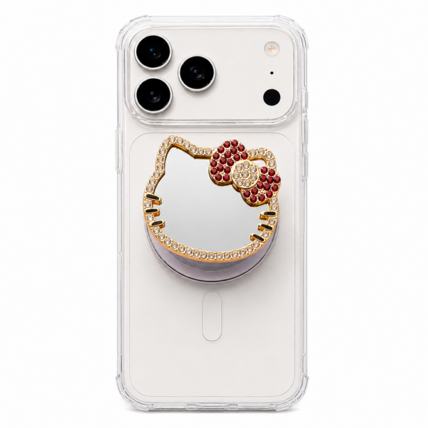 Phone Grip - Hello Kitty Mirror