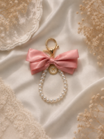 Pearl Bow Phone Strap Collection - Image 