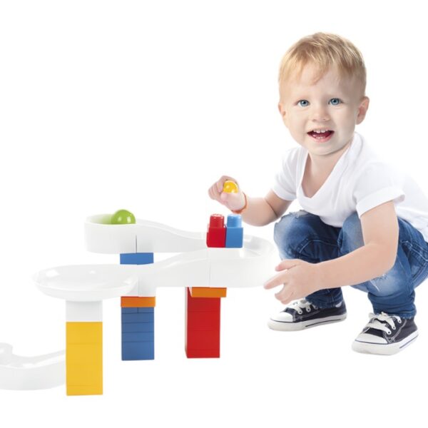 Toddler Rolling Ball Track Blocks