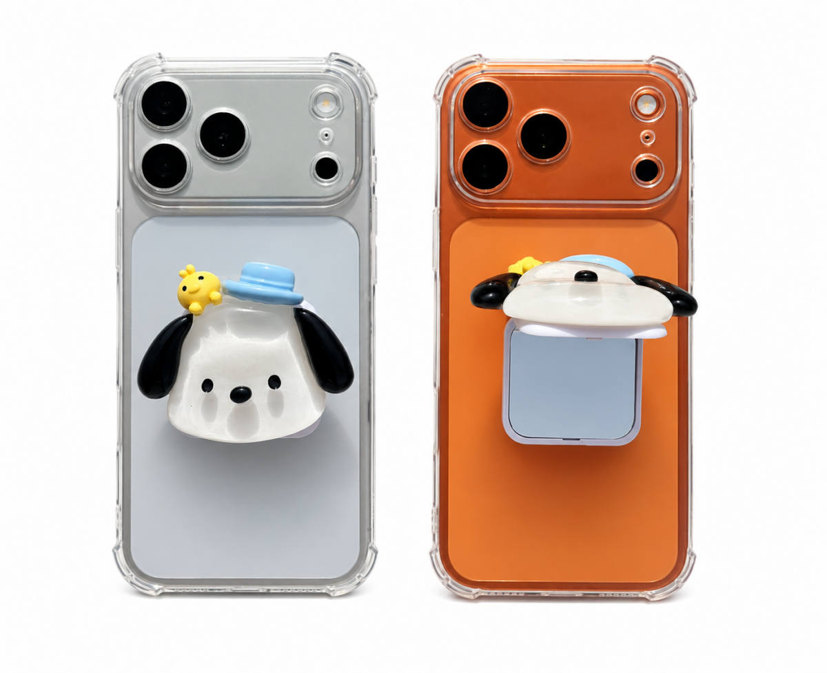 Sanio Grip 1 Phone Grip - Pochacco Mirror - Image 1
