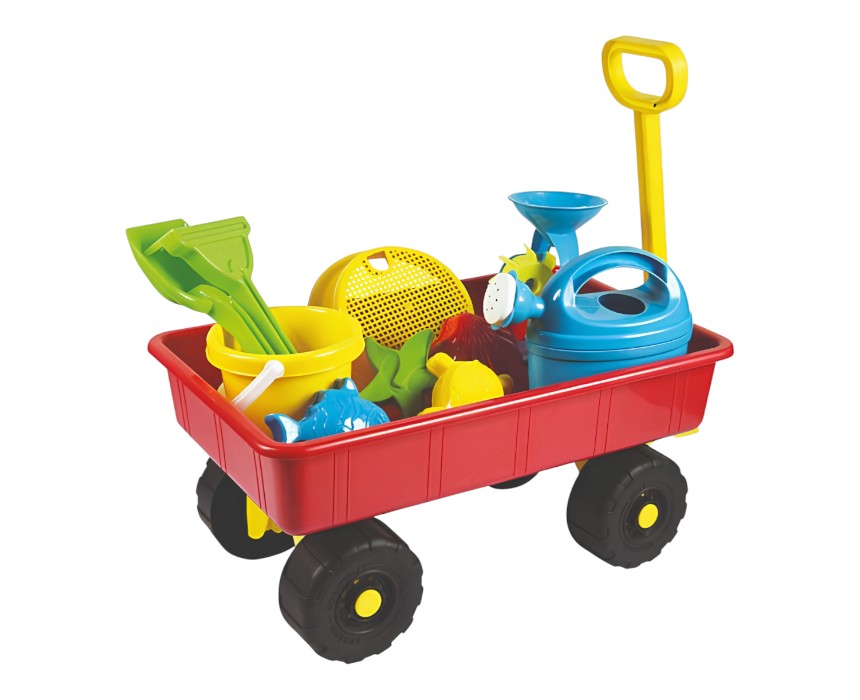 Sea Cart Set Kids Beach Cart Toy Set - Image 1