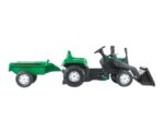 Kids Pedal Tractor Toy in Green - Image 