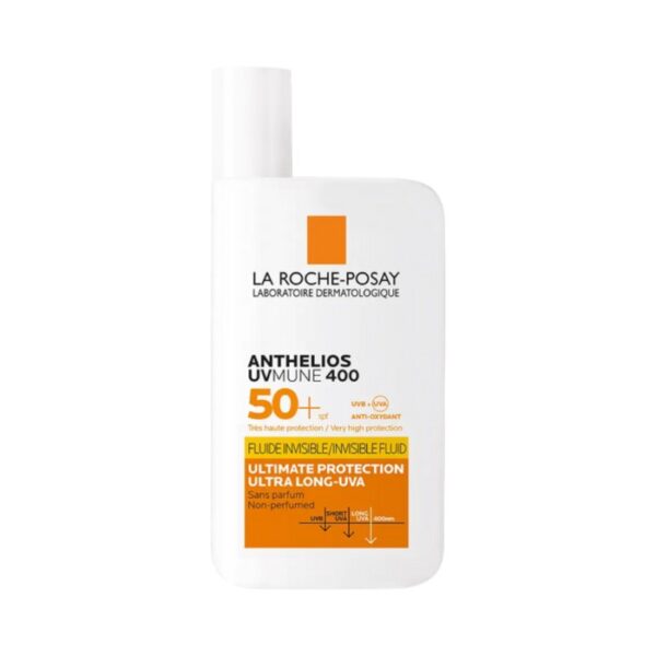 LRP Uvmune 400 Invisible Fluid SPF 50+ Sunscreen