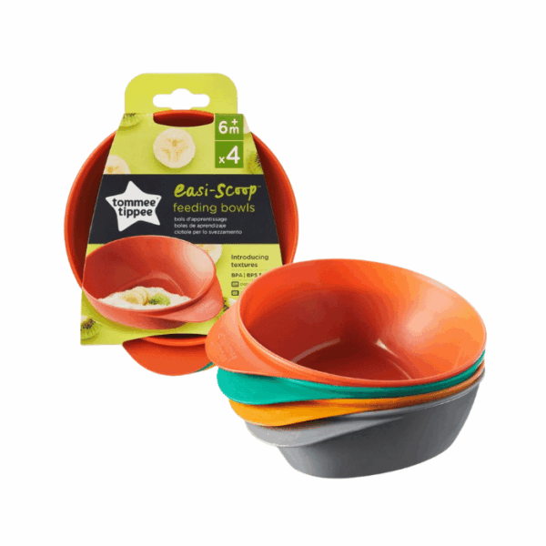 Easy Scoop Baby Feeding Bowls 4-Pack
