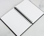 Purple Floral Notebook - Image 