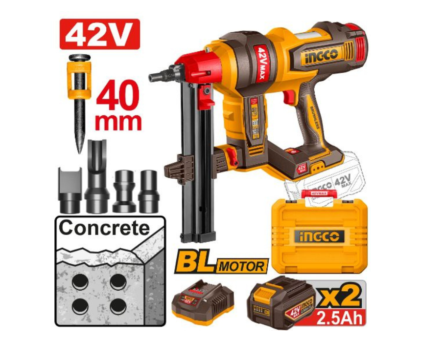 Untitled design (30) Concrete Nailer INGCO - Image 1
