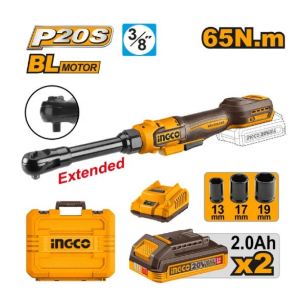 Cordless Drive Ratchet INGCO