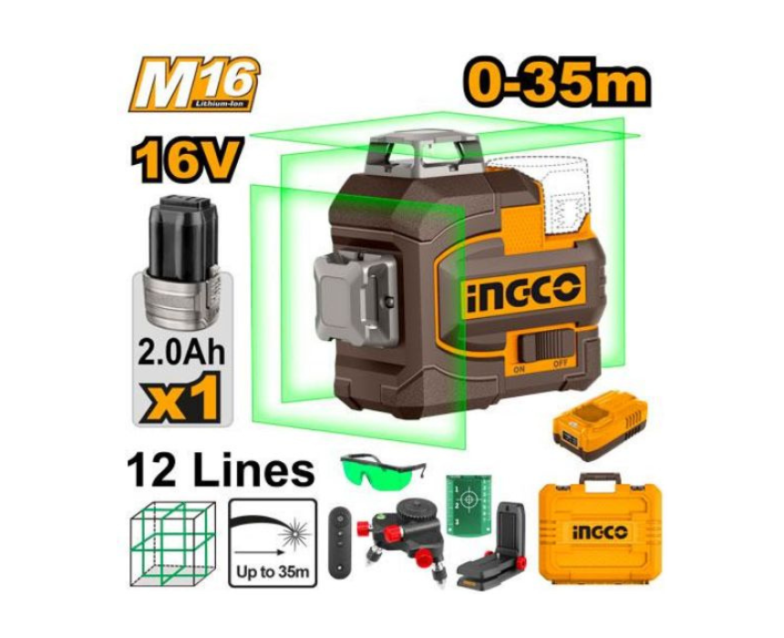 Untitled design (30) Cordless Laser Level INGCO - Image 1