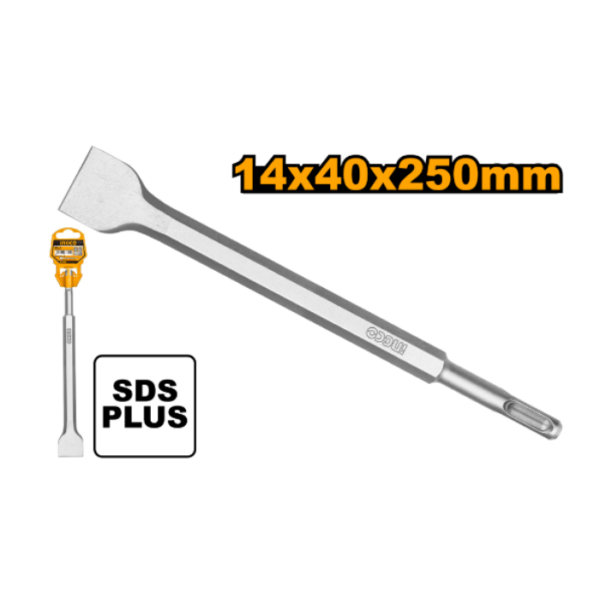SDS Plus Flat Chisel INGCO