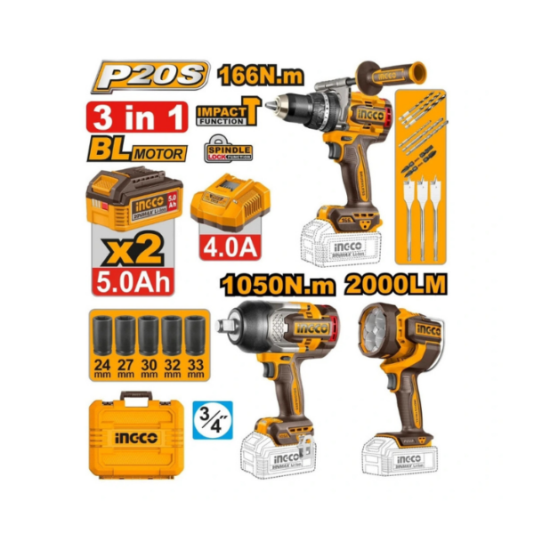 Power Tool Combo INGCO