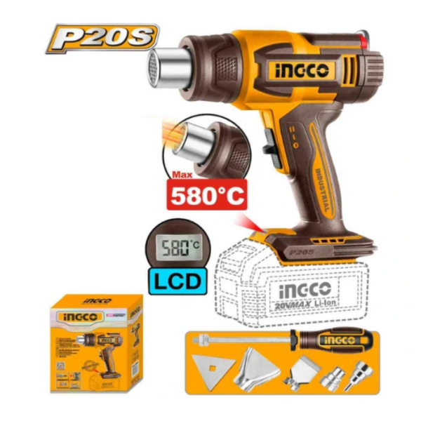 Cordless Heat Gun INGCO