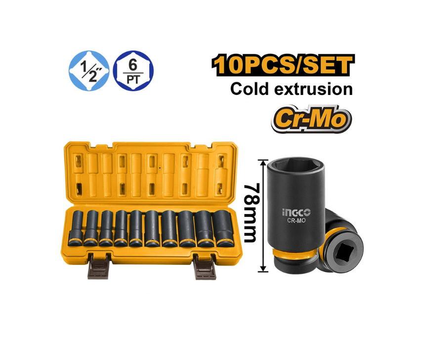 Untitled design (31) Deep Impact Socket Set INGCO - Image 1