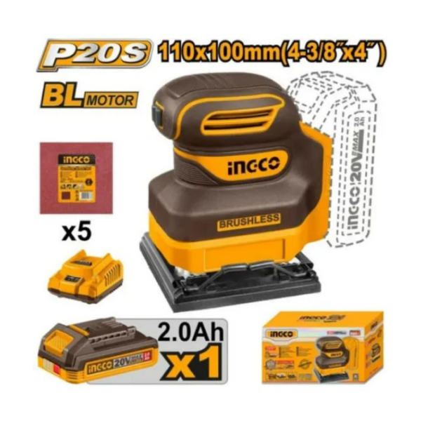 Cordless Sheet Sander INGCO