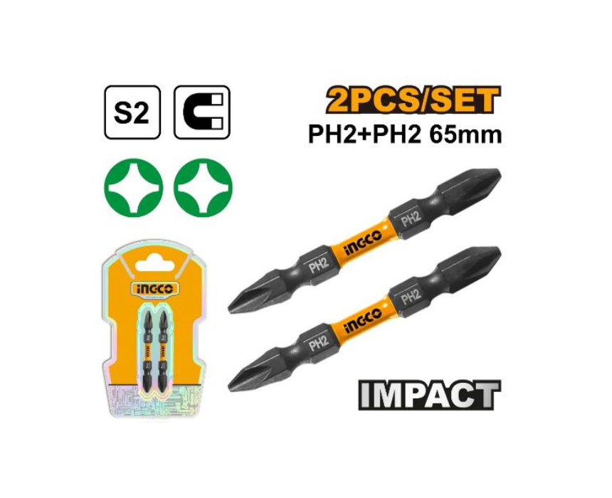 Untitled design (32) Impact Screwdriver Bits INGCO - Image 1