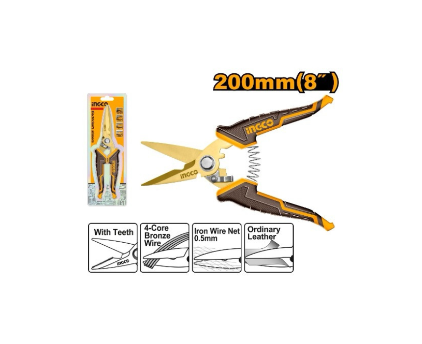 Untitled design (34) Electrician Scissors INGCO - Image 1