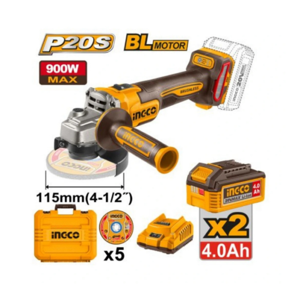 Cordless Angle Grinder INGCO