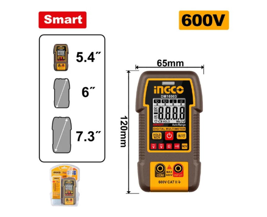 Untitled design (37) Smart Digital Multimeter INGCO - Image 1