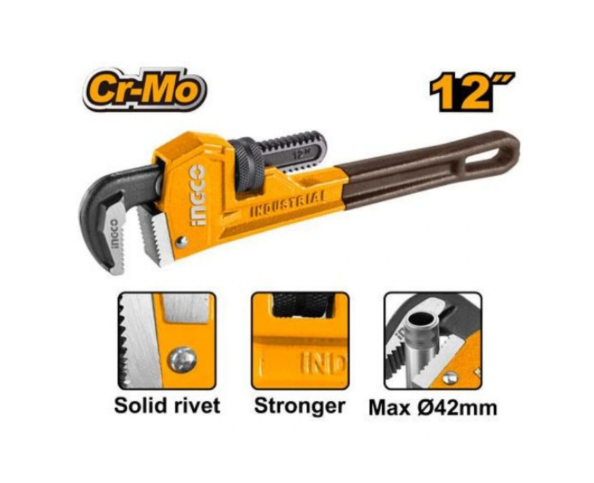 Untitled design (40) Pipe Wrench INGCO - Image 1
