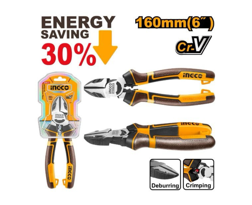 Untitled design (41) Diagonal Cutting Pliers INGCO - Image 1