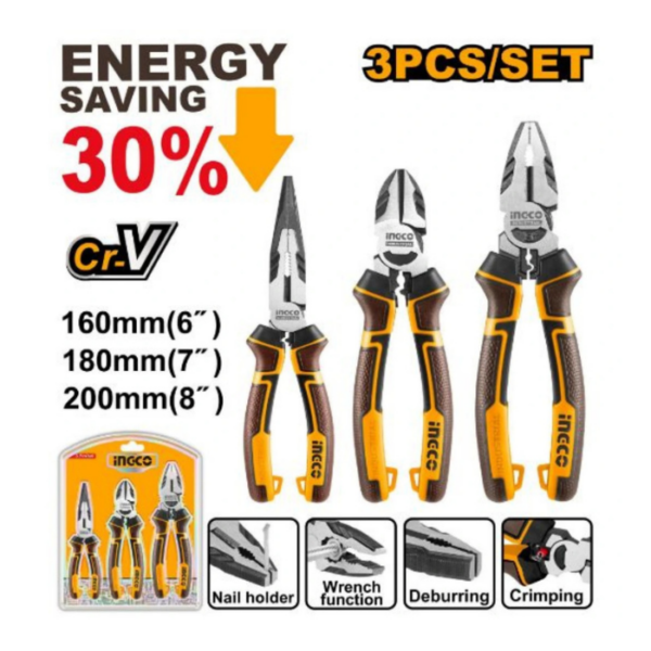 High Leverage Pliers Set INGCO