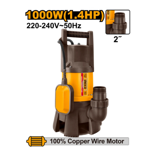 Submersible Sewage Pump INGCO