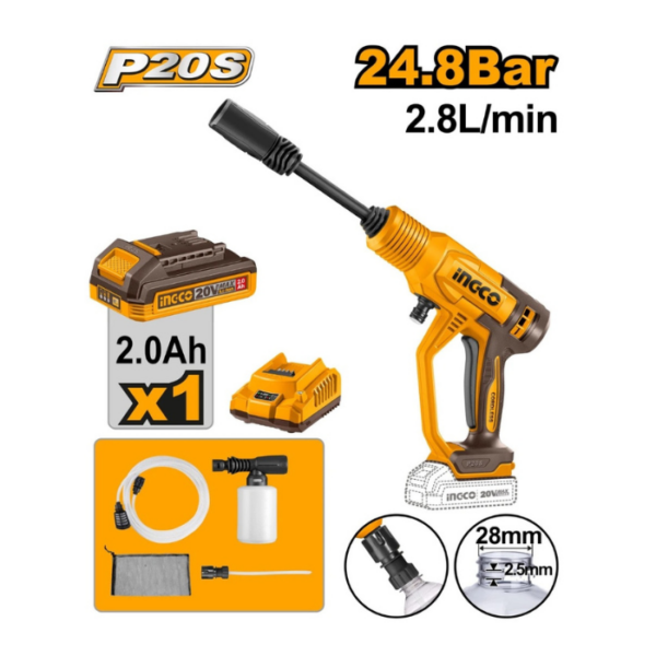 Cordless Pressure Washer INGCO