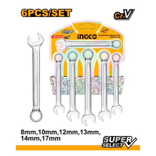 Combination Spanner Set INGCO