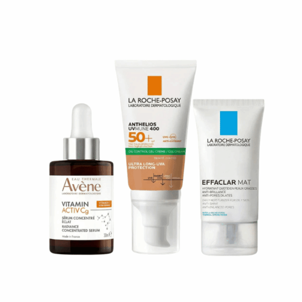 SPF Brightening Mattifying Skincare Set