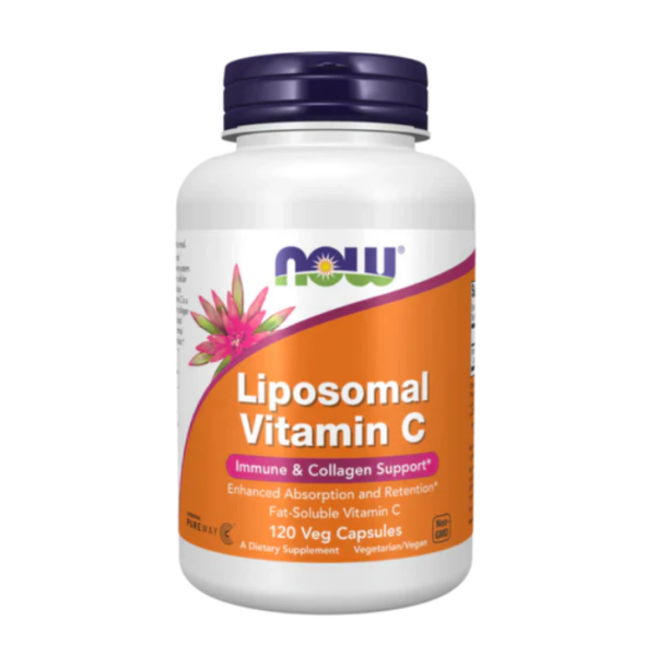 NOW Liposomal Vitamin C 120 Veg Capsules