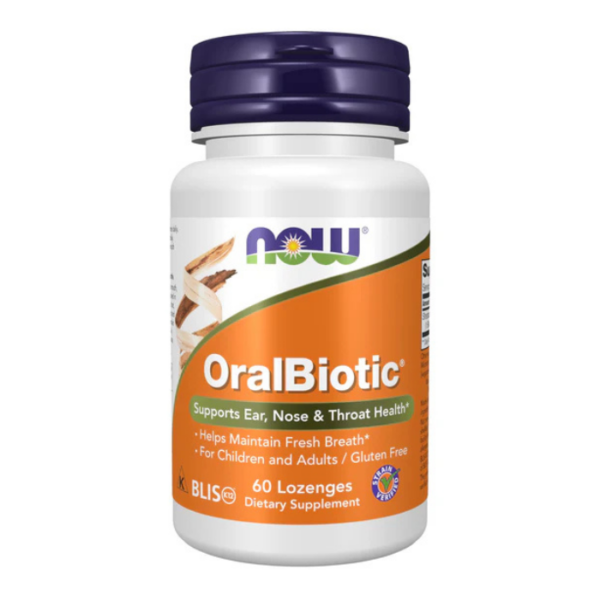 NOW OralBiotic Lozenges