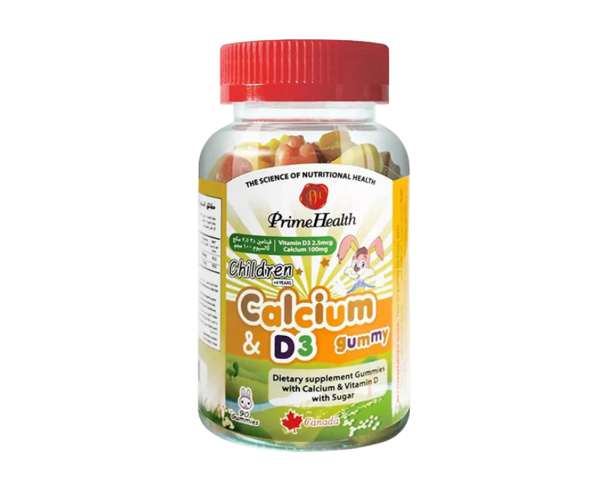Untitled design (8) PrimeHealth Children Calcium and D3 Gummies - Image 1