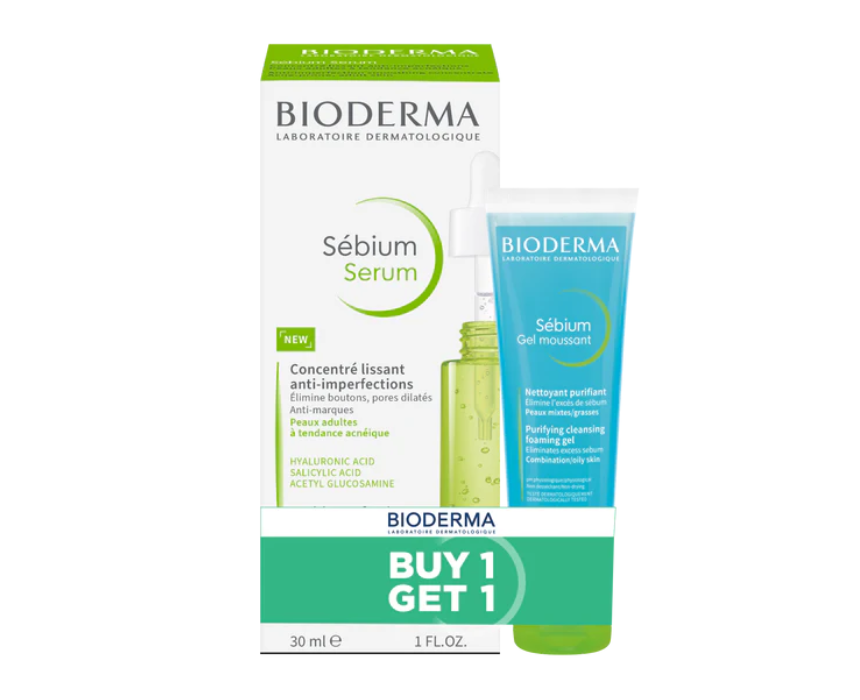 Untitled design (8) Bioderma Sebium Serum Set - Image 1