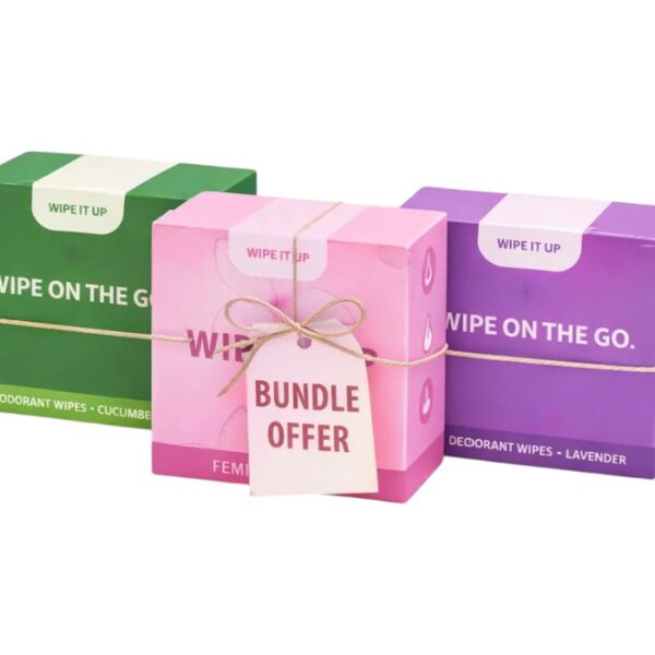 Deodorant & Feminine Wipes Bundle