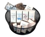 Father's Day Chocolate Metal Basket - Image 