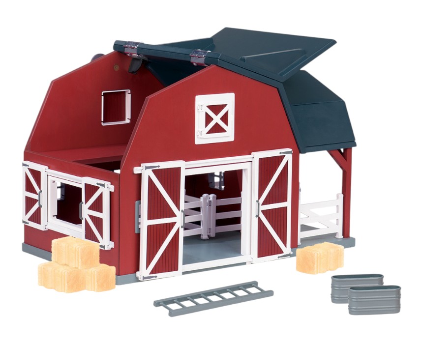 Wooden Barn1 Kids Wooden Farm Playset - Image 1