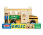 Wooden School Bus Toy - Image 