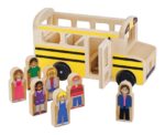Wooden School Bus Toy - Image 