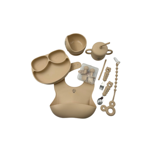 Silicone Feeding Set Frog 10 pieces