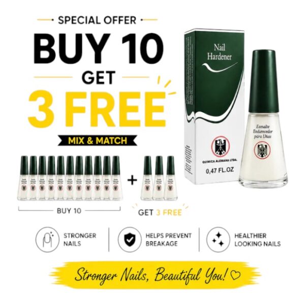 Química Alemana Nail Hardener Special Offer