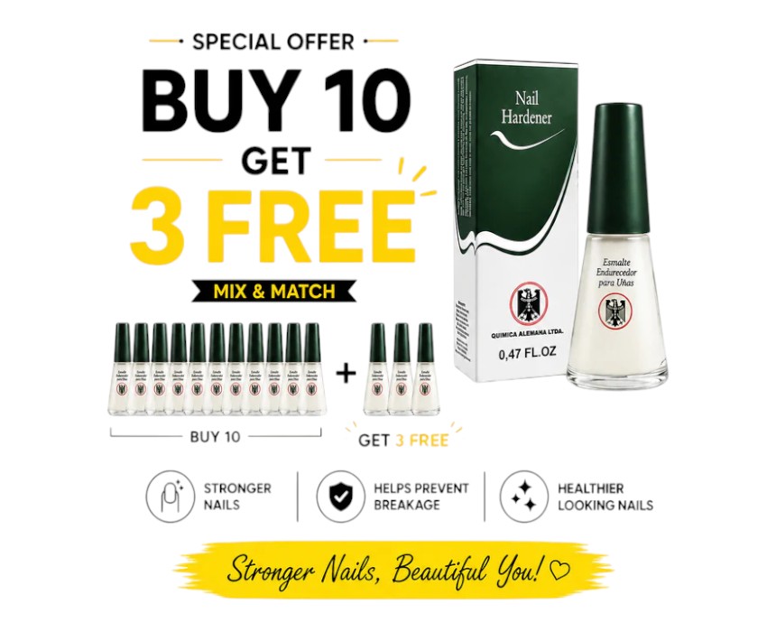 image (33) Química Alemana Nail Hardener Special Offer - Image 1