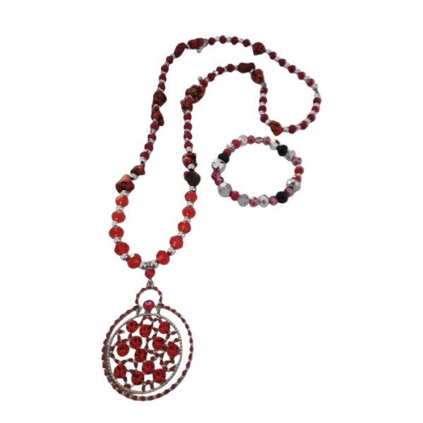 The R. & B. SET Handmade Necklace & Bracelet