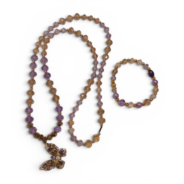 The Butterfly Set Handmade Necklace & Bracelet