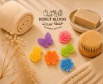 Handmade Flowers and Butterfly Glycerin Soap - Image 